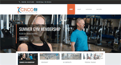 Desktop Screenshot of cincofit.com